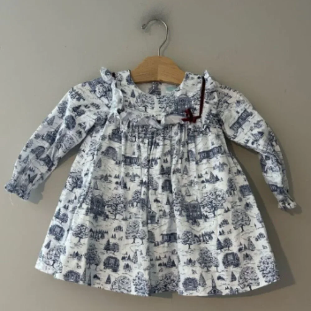 $17 ADD ON Edgehill Collection dress 18M holiday winter Hanna Andersson Zara
